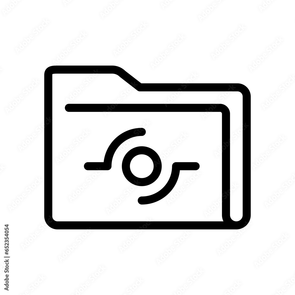 Documents folder for public share icon. File computing directory. Data management storage. Documentation archive application. Single Line style. Vector illustration. Design Documents folder for public share icon. File computing directory. Data management storage. Documentation archive application. Single Line style. Vector illustration. Design