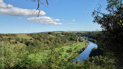 traumhafte Wanderung bei sonnigen Wetter von Villmar nach Runkel entlang des Lahnhöhenwanderwegs photo