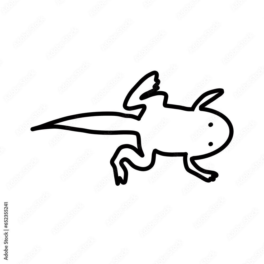 Obraz premium Tadpole amphibian reptile animal 