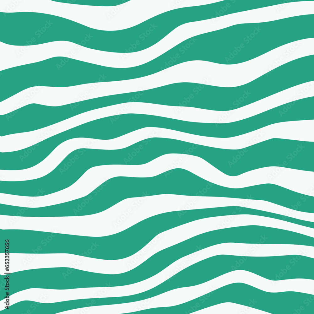 Green and white stripes pattern, background, hand-drawn cartoon flat art Illustrations in minimalist vector style Green and white stripes pattern, background, hand-drawn cartoon flat art Illustrations in minimalist vector style