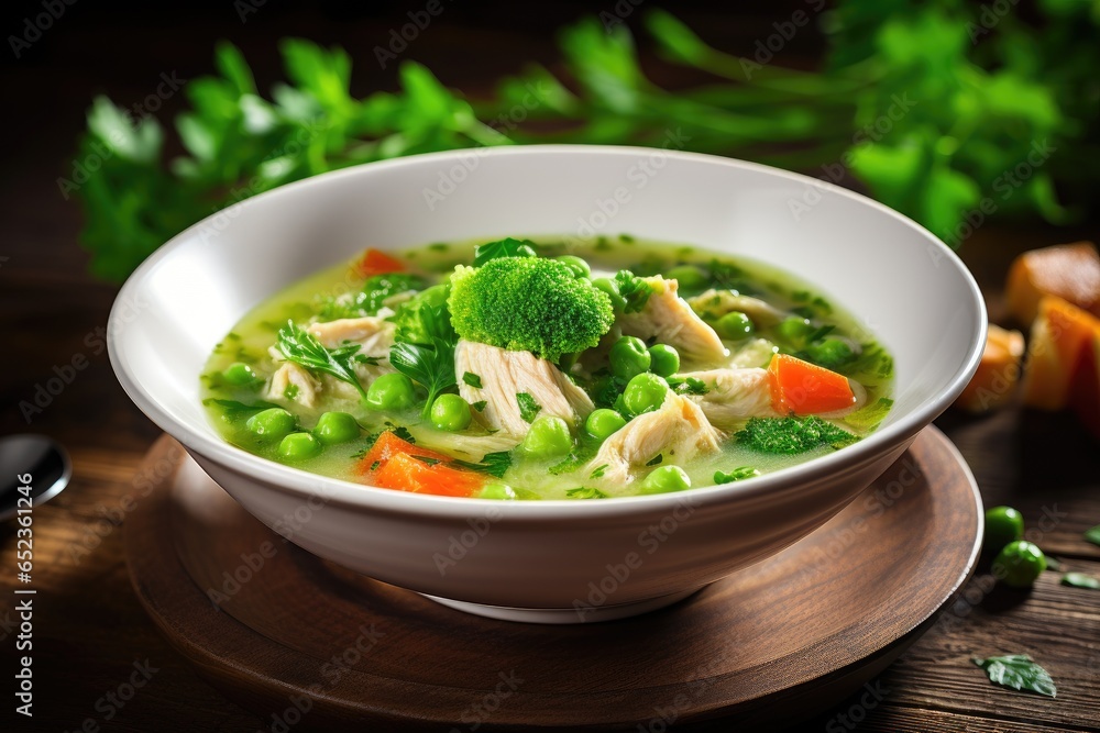 Homemade chicken vegetable soup. Homemade chicken vegetable soup.