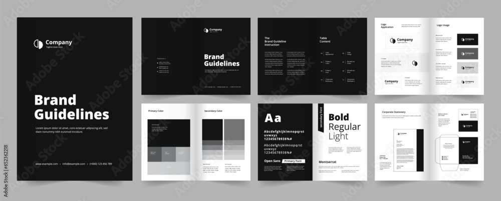Brand Guideline, Brand Guideline Template, Brand Identity Layout. Brand Guideline, Brand Guideline Template, Brand Identity Layout.