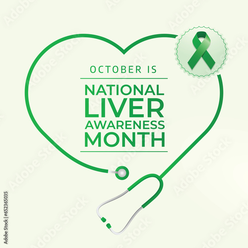 Flyers promoting National Liver Awareness Month or associated events may be made using vector pictures concerning the month. design of a flyer, a celebration.