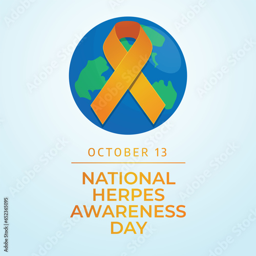 Flyers promoting National Herpes Awareness Day or associated events may be made using vector pictures concerning the occasion. design of a flyer, a celebration.