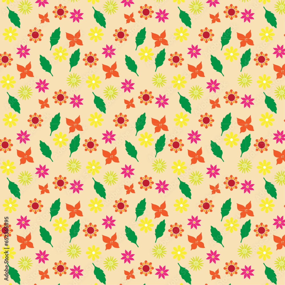 seamless pattern with flowers seamless pattern with flowers
