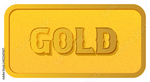 Goldbar vector.