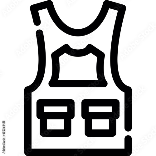 Bulletproof Vest Icon