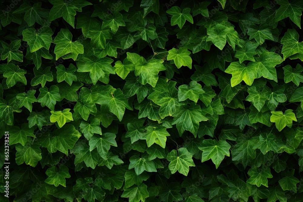 Nature embrace. Lush green garden with ivy covered wall. Botanical beauty. Fresh greenery and leaf patterns in garden. Summer serenity. Vibrant leaves clings to wall Nature embrace. Lush green garden with ivy covered wall. Botanical beauty. Fresh greenery and leaf patterns in garden. Summer serenity. Vibrant leaves clings to wall