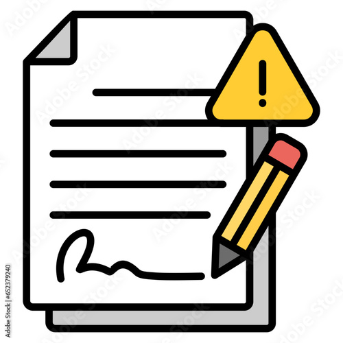 Contractual Risk Icon