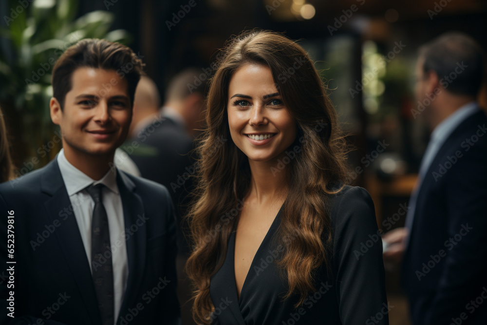 Professional Woman in a Suit at the Office Professional Woman in a Suit at the Office