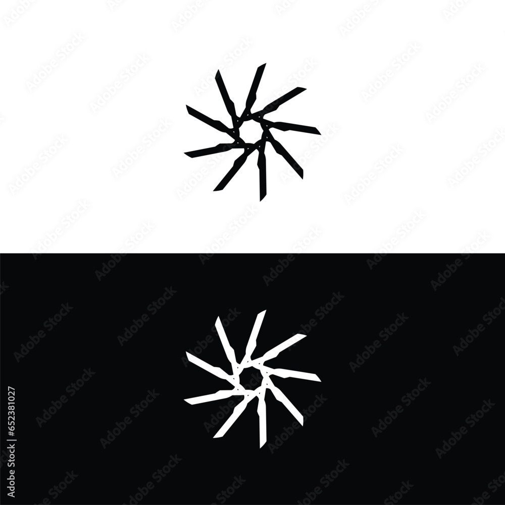 Circle vector logo template illustration Circle vector logo template illustration
