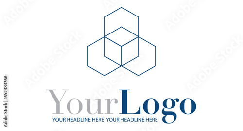 logo immobiliare, costruzioni, ingegneria