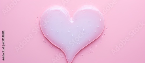 Copy space with heart shape...