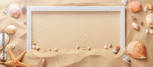 Empty picture frame on isol...