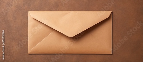 Old envelope close up isola...