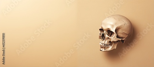 One human skull without a j...