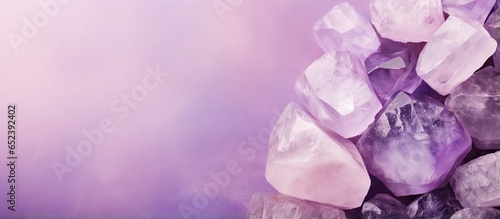 Macro amethyst quartz cryst...