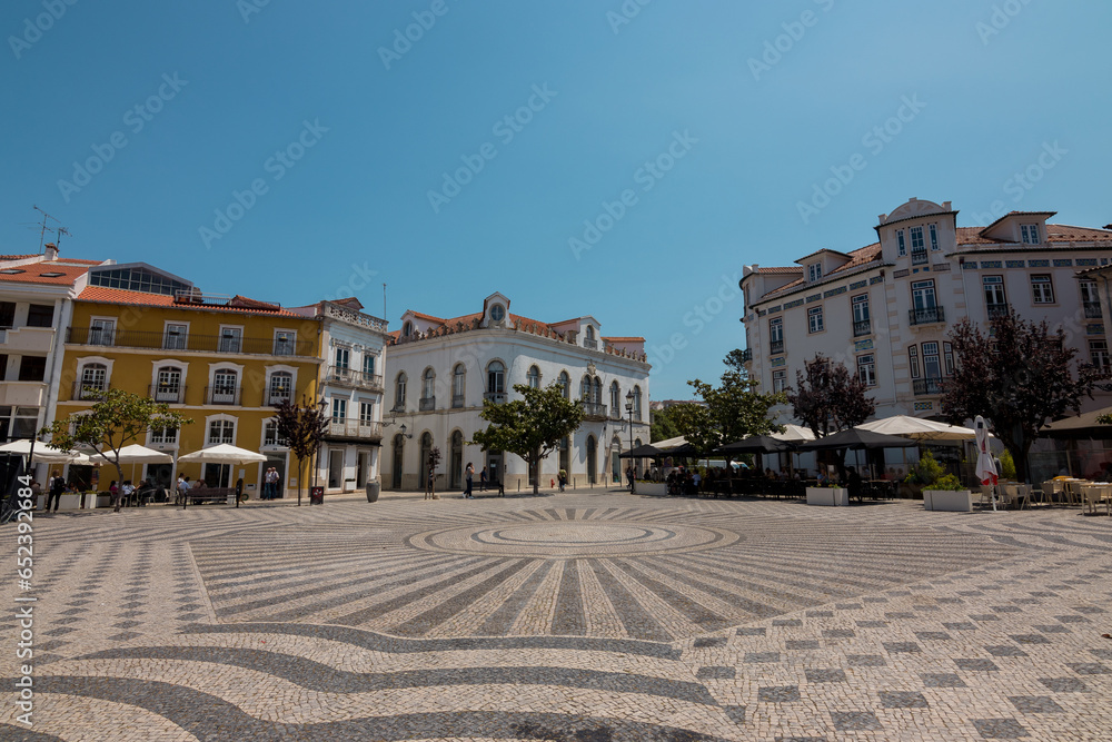 The streets of Leiria, Portugal