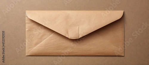 Old envelope close up isola...