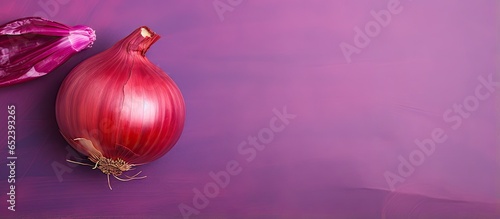onion that is red isolated ...