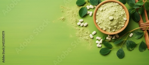 Powdered supplement derived...