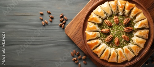 Copy space with Turkish bak...