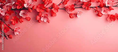 Foto flat lay cabe merah dari Asia yang pedas dan terisolasi isolated pastel background Copy space photo