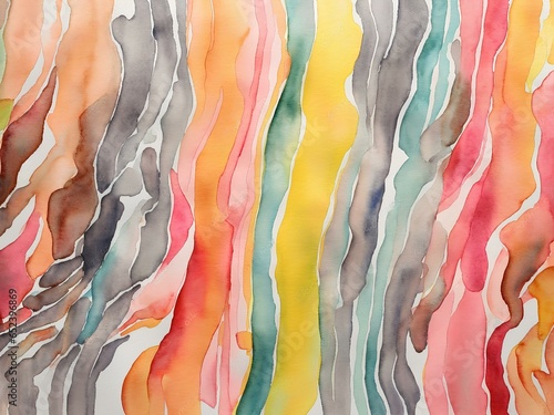 Colorful background, rainbow watercolor background