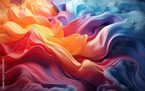 Abstract background with colorful splashes.