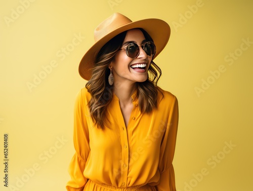 Indian fashion influencer sets summer style trends, her chic fashion sense and heartwarming smile inviting all to celebrate the sunny vibes
