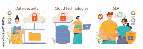 Saas, software as a service set. Web-hosted software, computer program