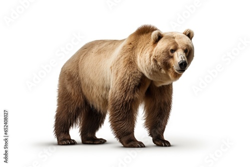 brown bear isolated on white © FACTORY GRAPHICA 