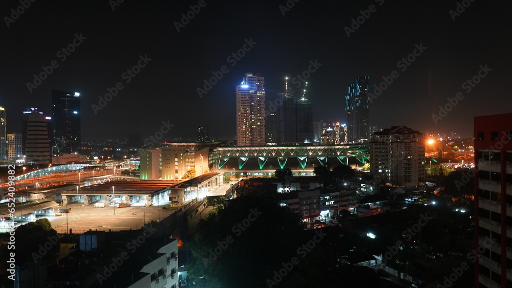 Fototapeta premium night view country
