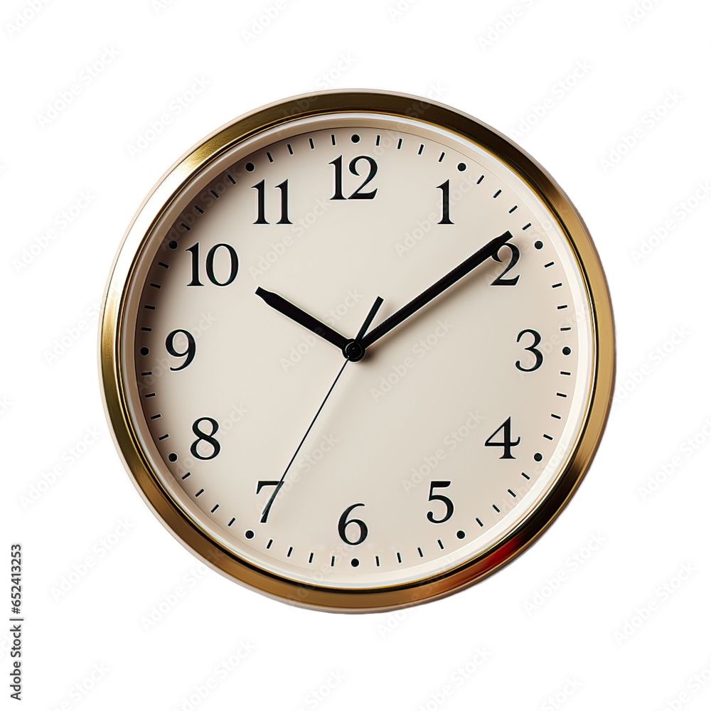 wall clock isolated on white wall clock isolated on white