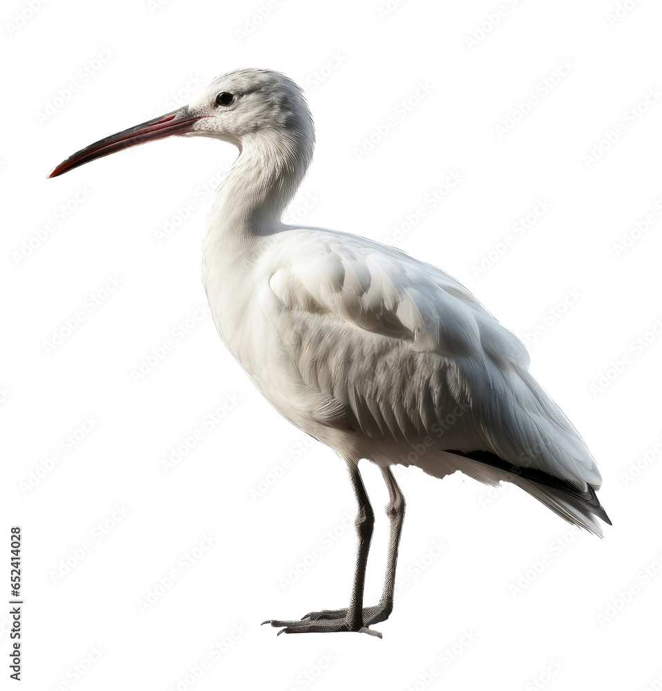 Ibisbill bird isolated on transparent background. Concept of wildlife. Ibisbill bird isolated on transparent background. Concept of wildlife.