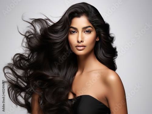Hair volumizing products get spotlight with Indian model's voluminous hair look