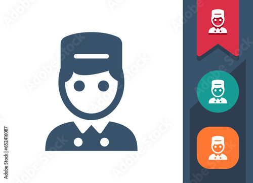 Bellboy Icon. Bell Boy, Bellhop, Bell Hop