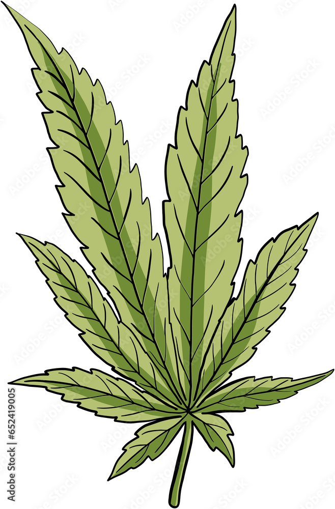 simplicity cannabis leaf freehand drawing simplicity cannabis leaf freehand drawing