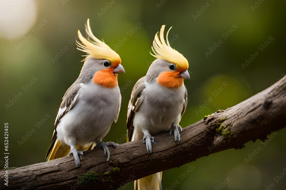 Fototapeta premium robin on a branch
