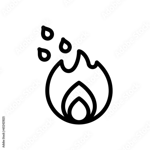 fire line icon