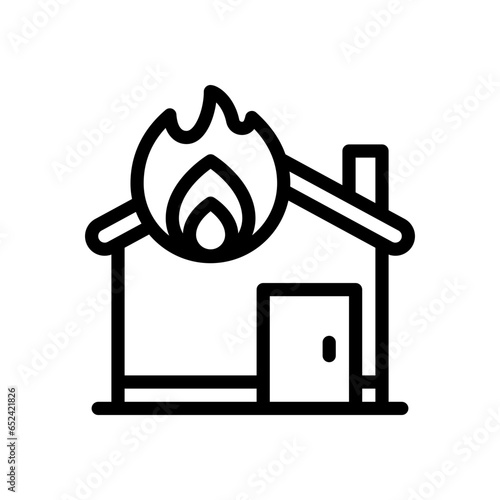 fire line icon