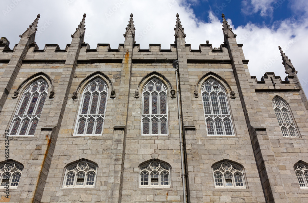 Facade of the Chapel Royal at the Dublin Castle, Ireland