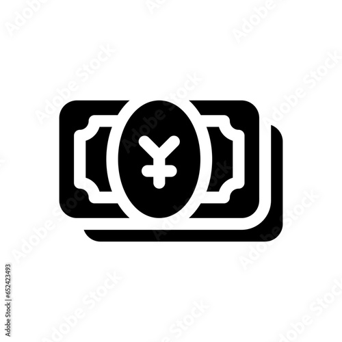 yen glyph icon