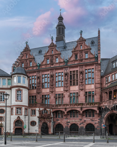 Old town hall of Frankfurt am Main  Hesse  Germany