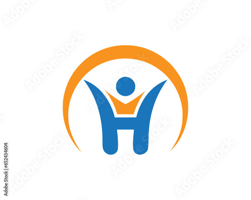 h man logo