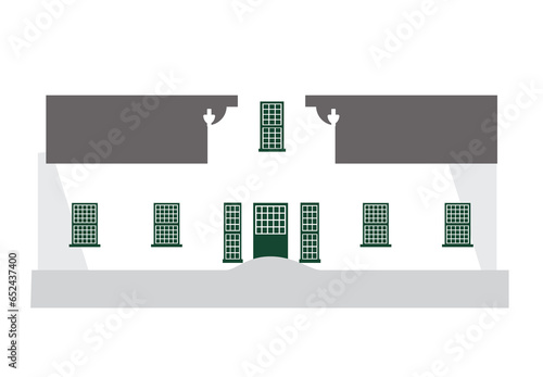 Manor house Illustration