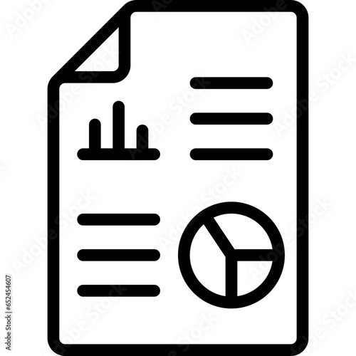 Reporting Document Icon