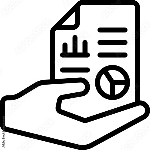 Give Report Document Icon