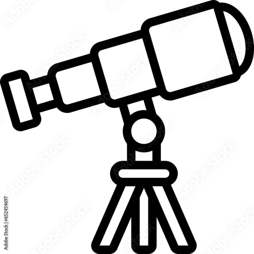 Telescope Vision Icon