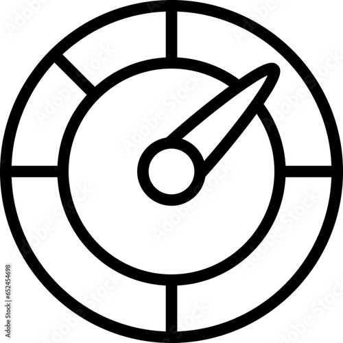 Donut Chart Performance Icon